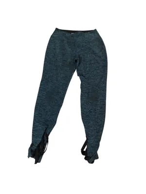 Beyond Yoga Spacedye Strappy Ballet Legging Size M Black/Arctic Teal thumbnail 4