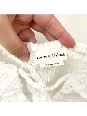 Lovers & Friends Rosine Midi Dress Size XS White Cottagecore Coastal Summer Chic thumbnail 7