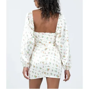 Princess Polly LILLIE LONG SLEEVE MINI DRESS FLORAL Size 2 thumbnail 8