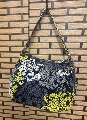Vera Bradley Black Shoulder Handbag‎ thumbnail 1