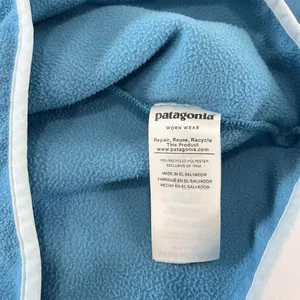 Patagonia Womens Aqua Blue Micro D Snap-T Pullover Fleece SMALL Outdoor Gorpcore thumbnail 10
