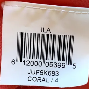 BCBGMAXAZRIA‎ Ila Cascading Ruffle Front Dress Gown in Coral Pink thumbnail 9