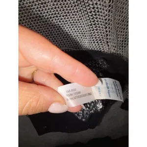 Marine Layer Sweater Xs Black White Birdseye Textured Crew Neck Cotton Blend thumbnail 8