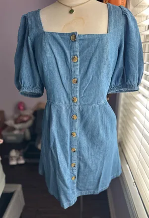 Old Navy Mini Dress Blue thumbnail 1