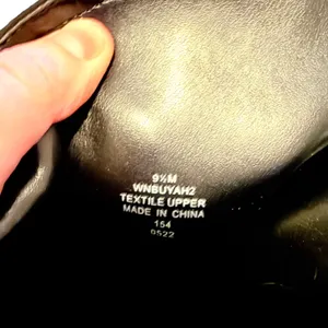 Nine West Knee High Boots Size 9.5 Black‎ Faux Suede Almond Toe Stiletto Heel thumbnail 9