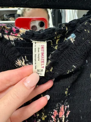 Black Floral Maxi Dress thumbnail 2