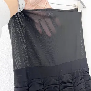 I.AM.GIA Ophelia Black Ruched Mesh Stretch Slim Glam Clubwear Strapless Jumpsuit thumbnail 9