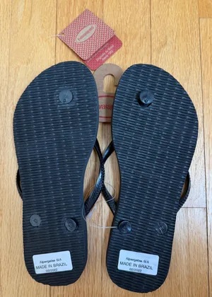 Havaianas Slim Black Flip Flops thumbnail 3