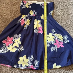 Lilly Pulitzer Strapless Fit Flare Dress Lady Loves Flowers Sz 10 Preppy Resort thumbnail 7