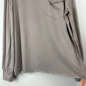 Free People We The Free Fade Into You Tee Sz XL Taupe Long Sleeve Top thumbnail 6