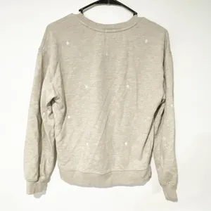 Rails Womens Size Small Ramona Embroidered‎ Star Sweater Heather Brown thumbnail 5