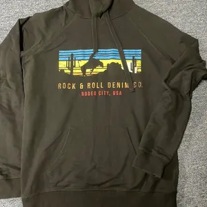 Rock and Roll denim sweatshirt thumbnail 1