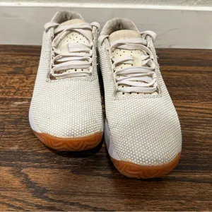 NOBULL White and Brown Athletic Shoes with Minimalist Design Size 6.5W/5M‎ thumbnail 3