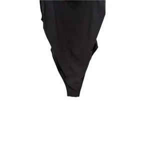 SKIMS Signature Swim Scoop Neck One Piece Swimsuit Onyx Black Size XL NWT thumbnail 5