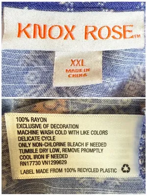 Knox Rose Maxi Dress XXL Blue Floral Tassel Tie Tiered Flutter Sleeve Cottage thumbnail 10