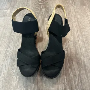 Lauren Ralph Lauren Women's Elena Espadrille Wedge Sandal Size 9 thumbnail 2