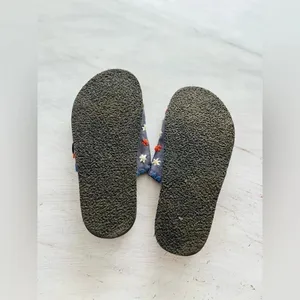 Free People Wildflowers Crossband Sandals in Blue Size 38 EUC $98 thumbnail 6