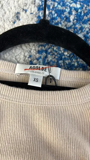 AGOLDE X REVOLVE Rianne Bodysuit in Latte XS thumbnail 6