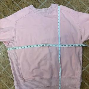 Aerie Pink Crewneck Pullover Sweatshirt thumbnail 10