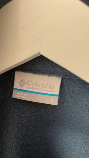 Columbia Sportswear blue fleece vest in size S thumbnail 2