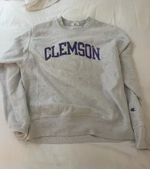 Clemson crew neck champion thumbnail 1