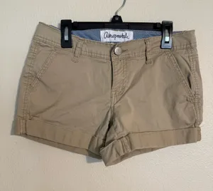 Aeropostale Khaki Shorts Women’s thumbnail 1