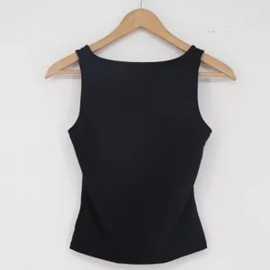 H&M Divided Tank Top Womens S Square Neck Black Slim Fit Sleeveless Excellent thumbnail 5