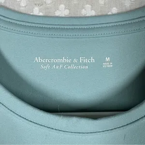 Abercrombie & Fitch Light‎ Blue Soft Sleeveless Bodysuit thumbnail 2