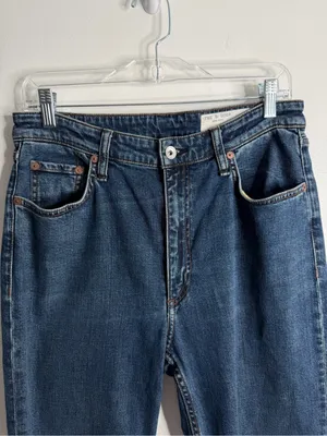 Rag & Bone Casey High Rise Ankle Flare Chelsea Wash Size 30 Minimalist Casual thumbnail 8