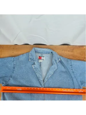 Vintage Cotton Denim Ladies' Blazer thumbnail 5
