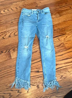 Great Heights Frayed Skinny Jean thumbnail 1