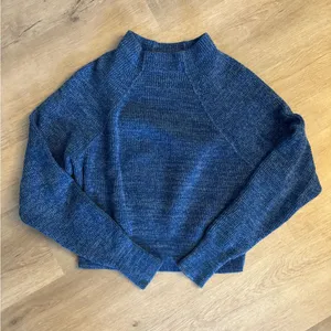 Free People Blue cozy  Sweater thumbnail 1