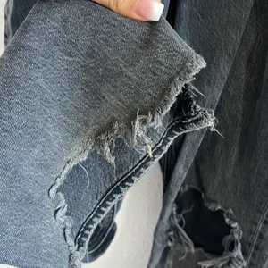 American Eagle 90s Bootcut Boot Cut Distressed Black Denim Jeans 4 thumbnail 4