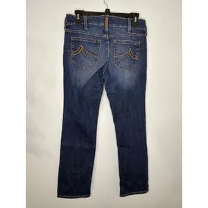 Ariat R.E.A.L Octavia Straight Jeans Women's Size 29S Short Blue Denim Western thumbnail 4