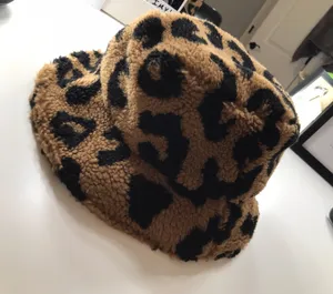 Fuzzy Boutique Leopard Bucket Hat Multi thumbnail 1