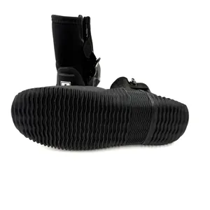 Dive Boots Unisex 5MM Neoprene Water Dive Surf Booties Anti-Slip Sole Wetsuit Booots thumbnail 7