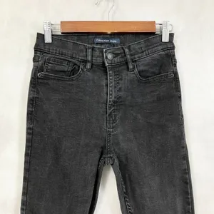 Calvin Klein Womens Jeans Size 4 High Rise Jegging Black Classic Minimal Stretch thumbnail 3