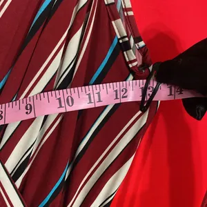 Pink lily red stripped jumpsuit thumbnail 7