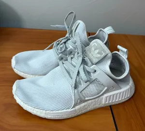 adidas Women's NMD‎ XR1 'Triple White' Sneaker BB3684 W7.5 thumbnail 1