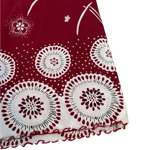 90s Y2K Women’s Mesh Skirt Floral Overlay Fairy WhimsiGoth Burgundy Size Small thumbnail 4