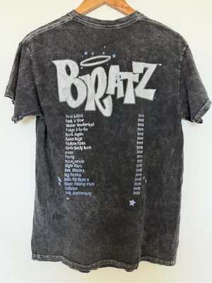 Women’s Bratz Black Graphic Tee - Short Sleeve thumbnail 5