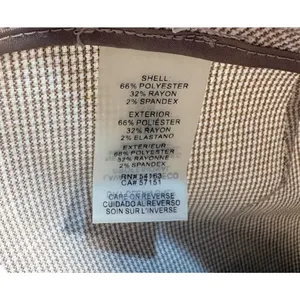Calvin Klein Modern Fit Tan Plaid Dress Pants Womens 10‎ NWT Business Slacks thumbnail 6