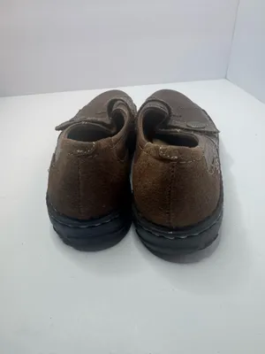 Earth Origins By Earth Brown Leather Slip Ons Size 6M thumbnail 5
