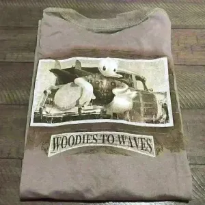 *New* Donald Duck Woodies to Waves ‎ Light Brown T-shirt Sz L thumbnail 9