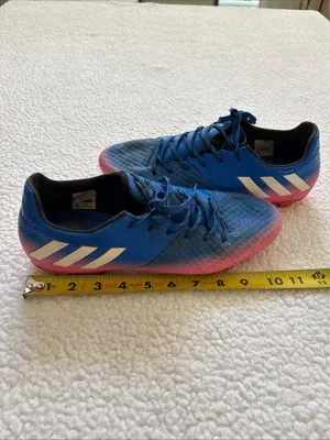 adidas Blue Soccer Cleats for Youth, Athletic Football Footwear, Sports Shoes thumbnail 11