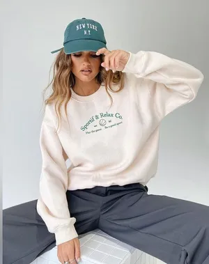 Princess Polly Oversized Crewneck thumbnail 3