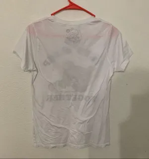 White Graphic Tee Brown Size M thumbnail 3