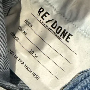 Re/done 70s ultra high rise jeans size 26 thumbnail 4