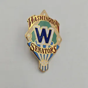 Vintage 1991 Washington Senators Crest Lapel Pin MLB Major Baseball Collection thumbnail 2