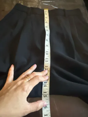 Aritzia Effortless Pant Black Wide Leg , Supper High Rise, Length Full Size 4 thumbnail 8